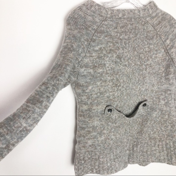 Brooks Brothers  grey wool Sweater size large - Picture 3 of 6